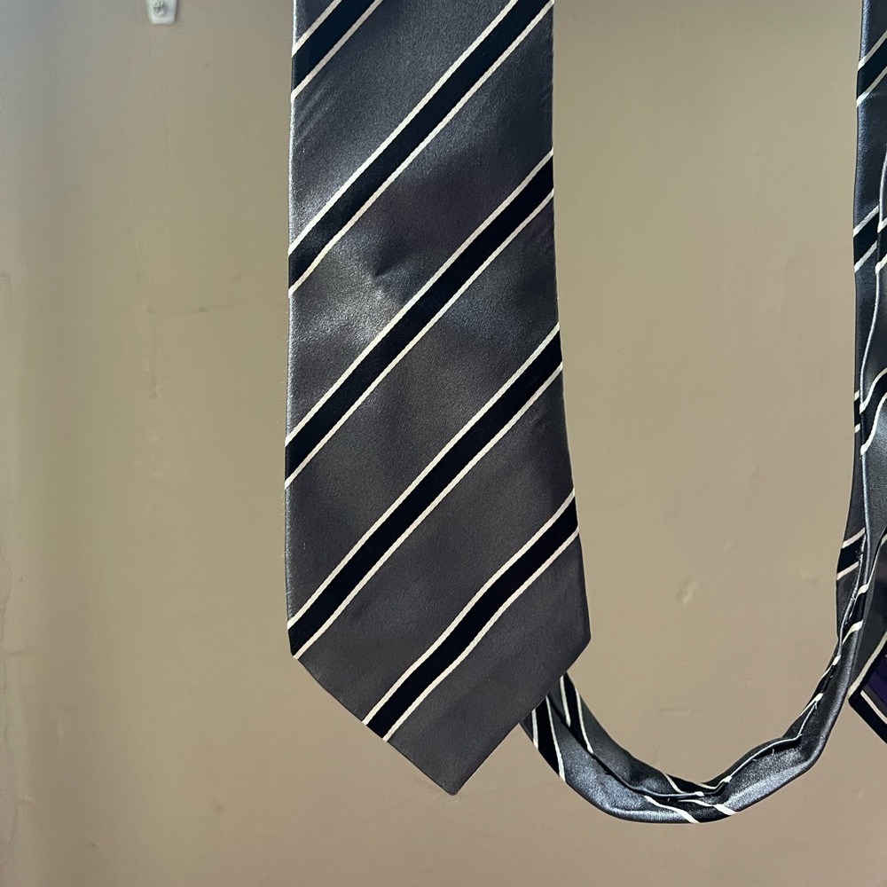 Ralph Lauren stripe silk tie